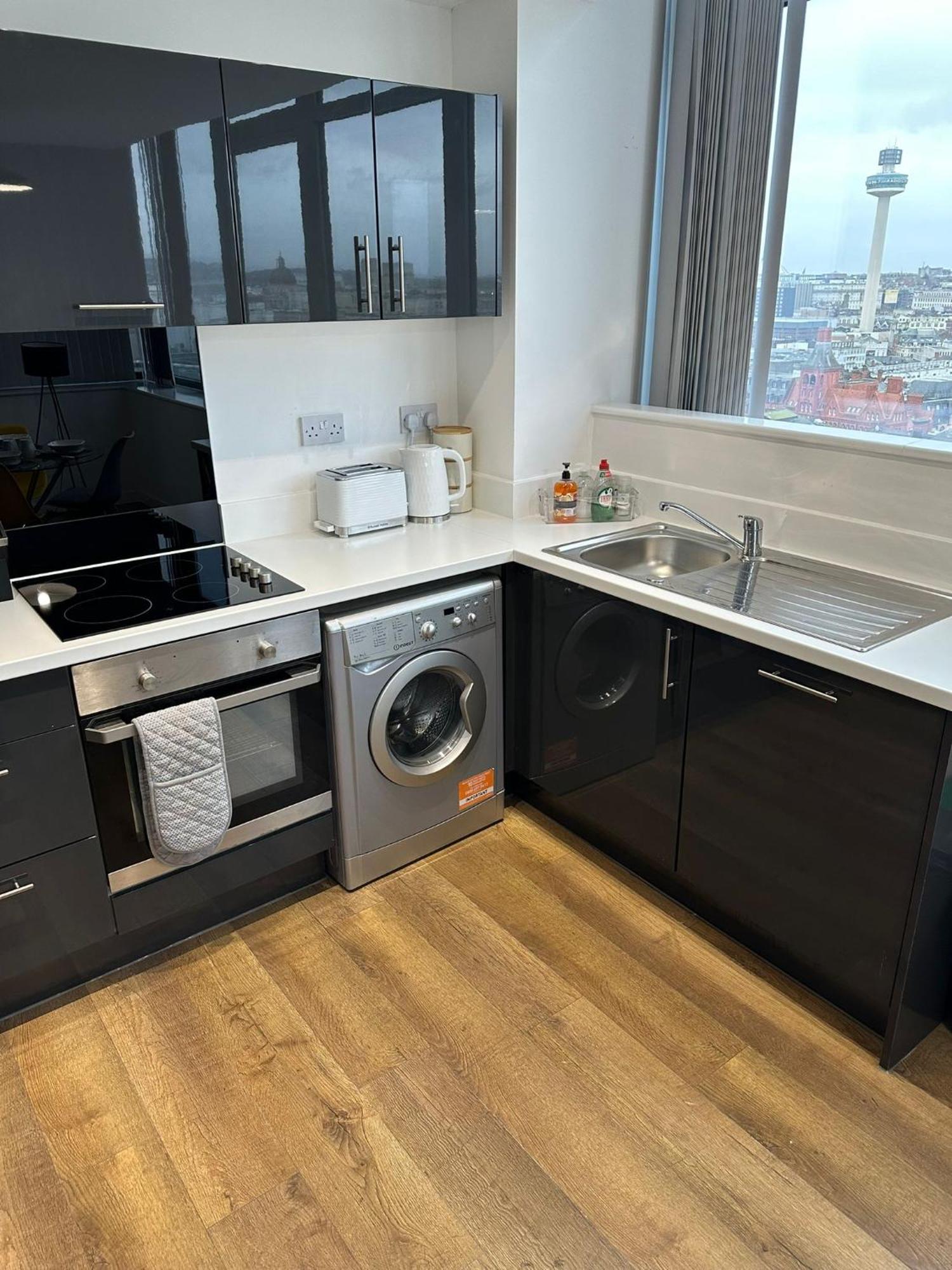Stunning City View Apartment By Central Stay Liverpool Kültér fotó