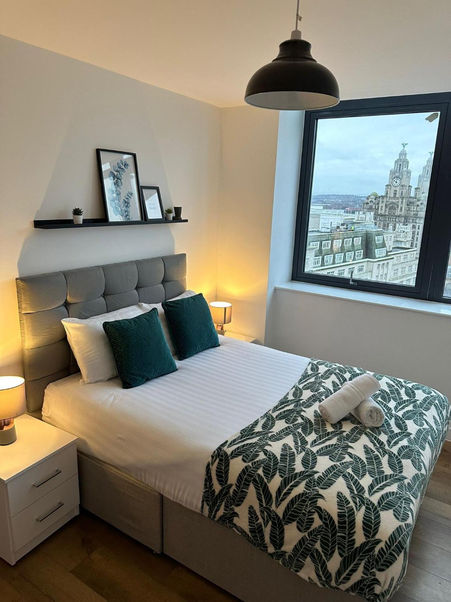 Stunning City View Apartment By Central Stay Liverpool Kültér fotó